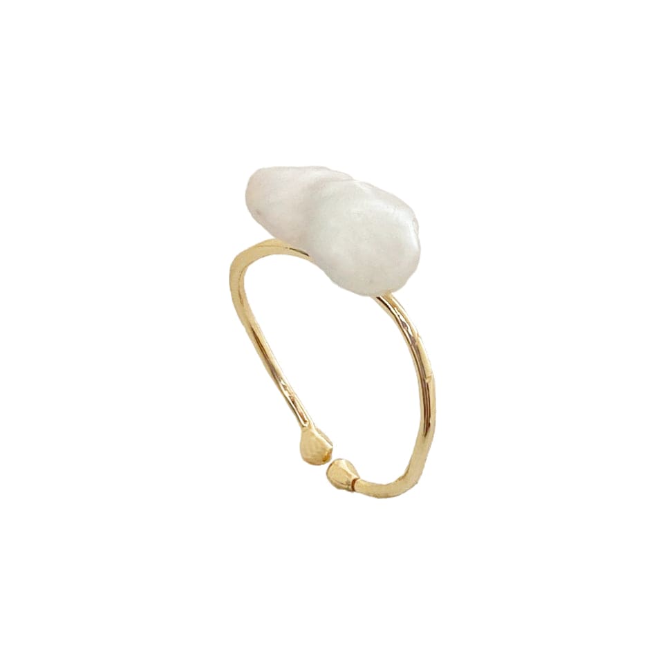 Golden Ring w/ Mother of Pearl