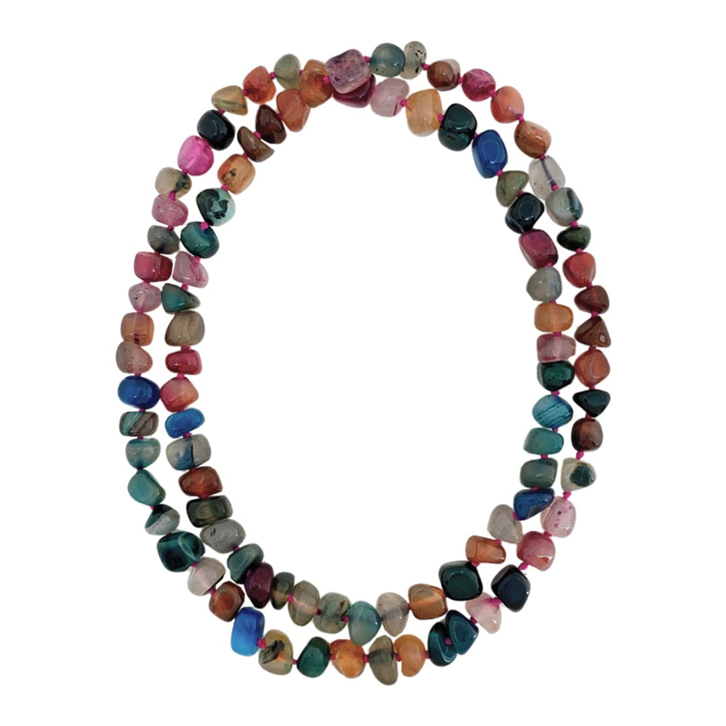 Colorful Agate Necklace