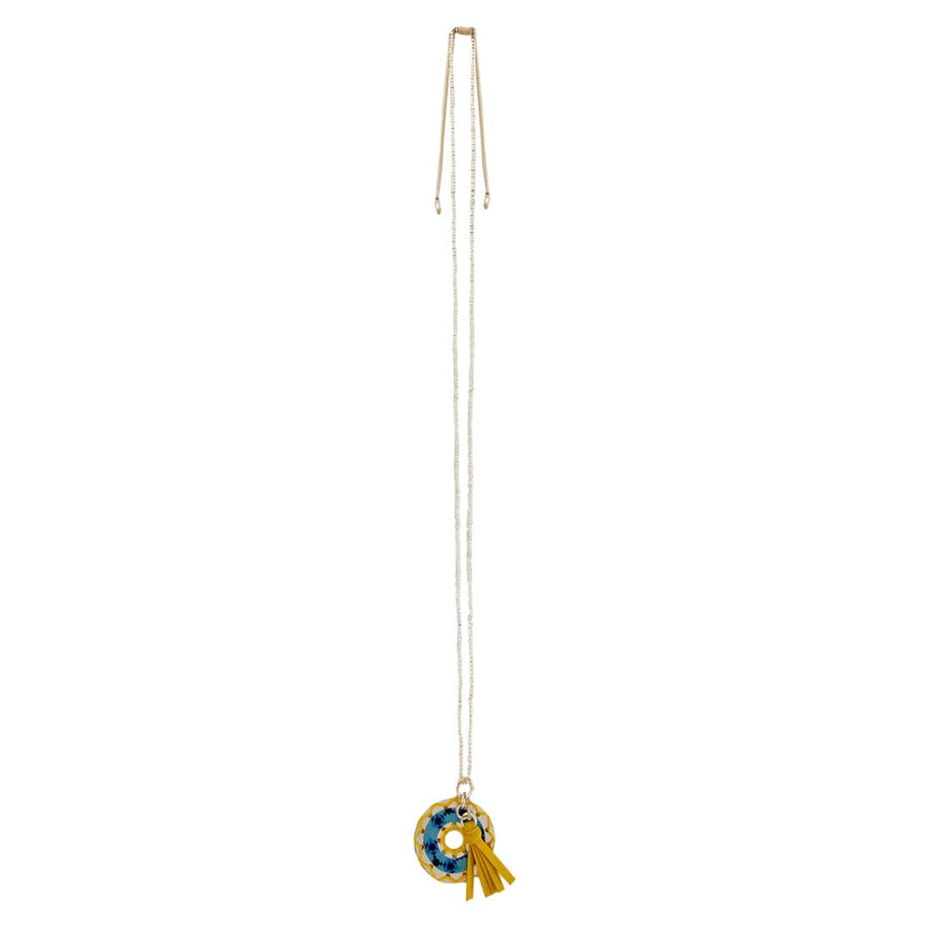 Blue & Yellow Necklace