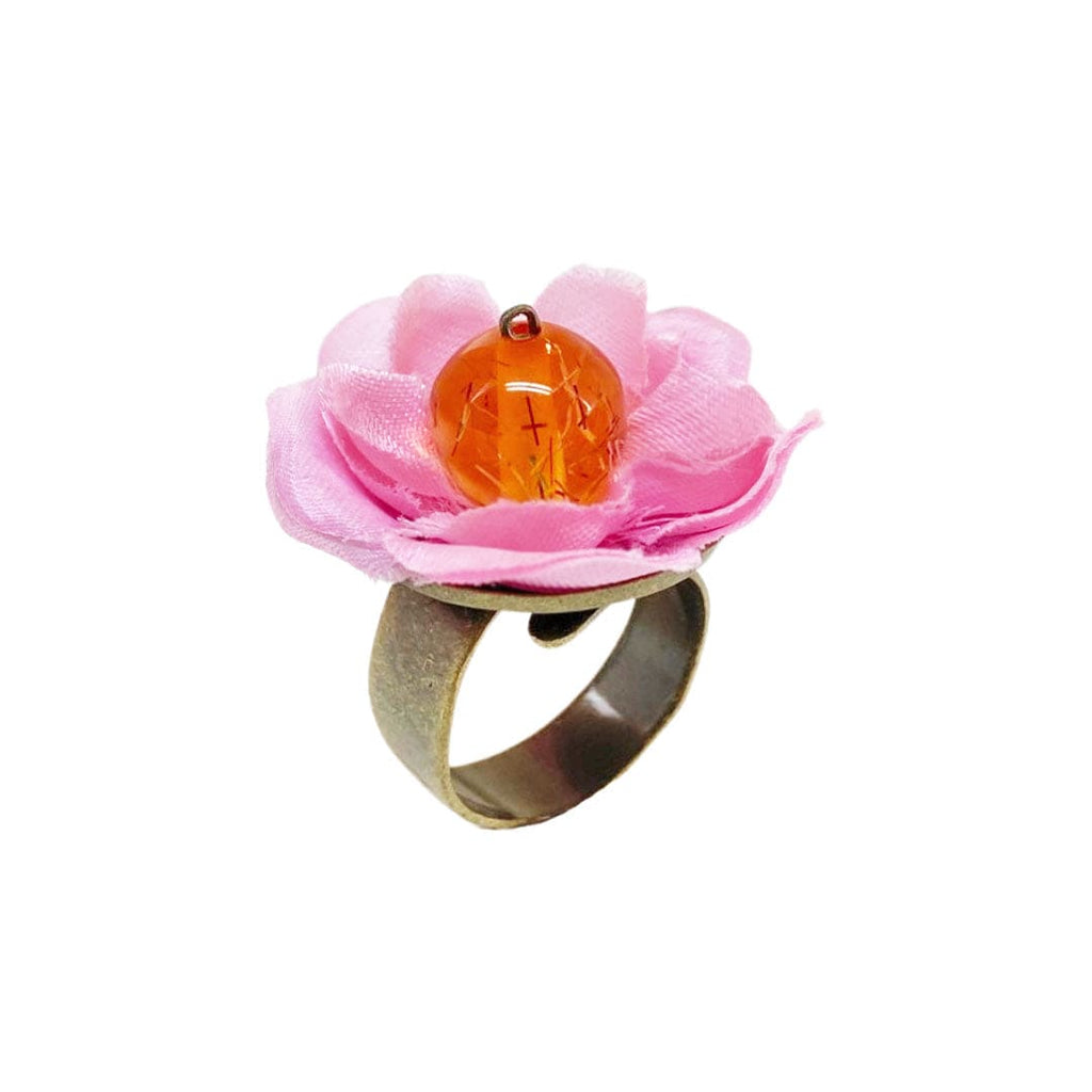 Pink Flower Ring