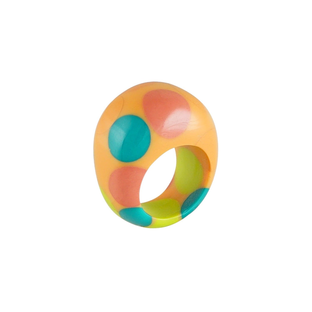 Multicolored Resin Ring