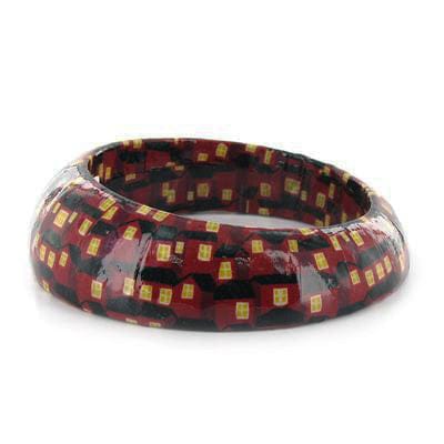 Pulseira Preta e Vermelha